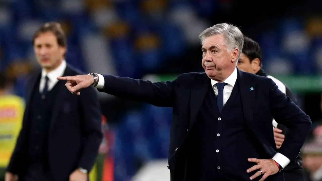 Destinație surprinzătoare pentru Ancelotti! Unde ar putea ajunge tehnicianul dat afară de Napoli