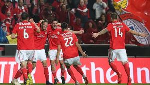 Benfica a făcut scorul sezonului în Europa. Culmea, la pauză era "doar" 3-0