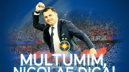 OFICIAL | Dică nu mai e antrenorul FCSB! Nu e singura plecare: cine s-a mai despărțit de vicecampioană