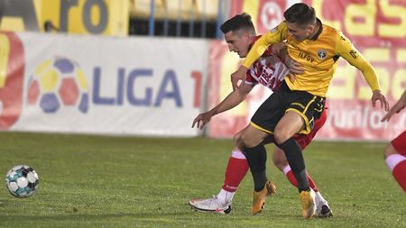 FC Voluntari - Dinamo 1-1 | „Câinii” nu câștigă nici în superioritate numerică!