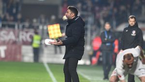 Adrian Mutu, supărat pe jucătorii săi după Sepsi - Rapid 2-0: „E o problemă, motivația trebuie să fie interioară”. Ce a spus despre gafa lui Moldovan și despre penalty-ul ratat de Săpunaru