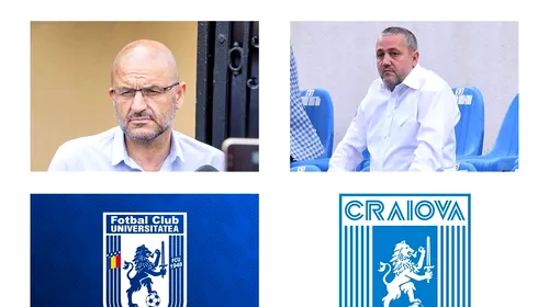 Bombă în fotbalul românesc! Reacție oficială din partea Universității Craiova după anunțul celor de la FC U Craiova conform căruia ar fi continuatoarea echipei istorice: „Respectiva echipă falimentară nu are nicio legătură cu Universitatea Craiova”