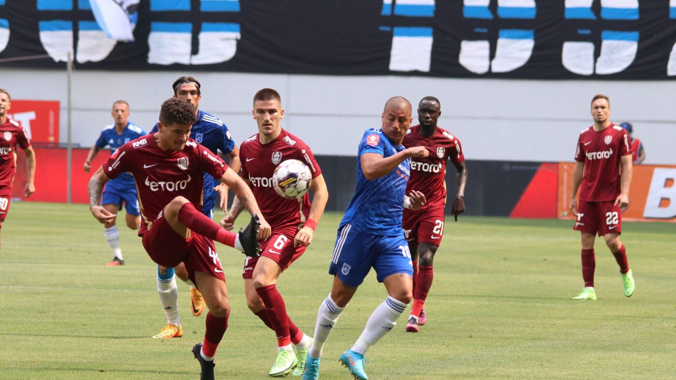 FC U Craiova - CFR Cluj 3-1. Oltenii au reușit o victorie de senzație, după ce au fost conduși. Dublă pentru Van Durmen