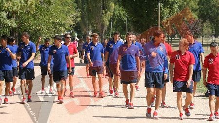 FOTO** Steliștii s-au relaxat la o plimbare înaintea jocului cu ȚSKA