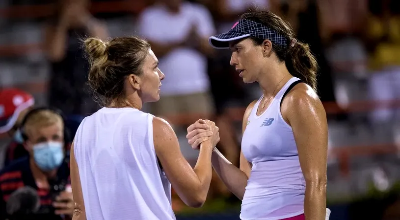 Simona Halep, întâlnire de gradul zero la Roma! Danielle Collins a făcut-o pe româncă să răbufnească: „Nu e corect!