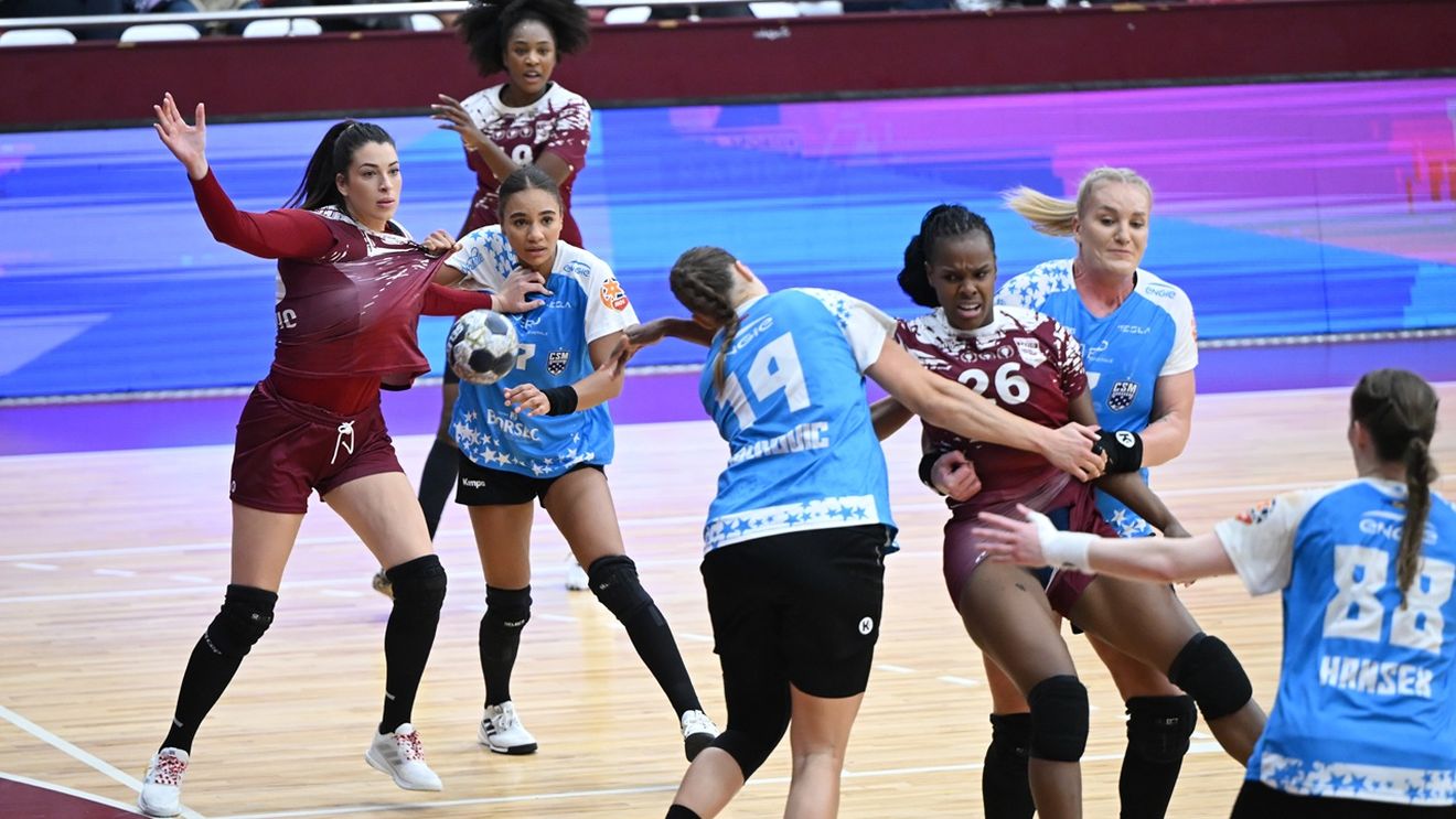 CSM București, victorie clară în derby-ul cu Rapid