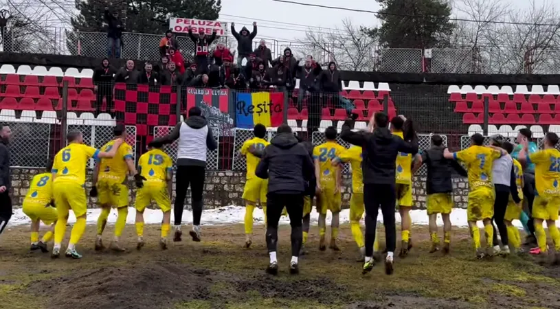 Victorie la scor pentru ACSM Reșița, în deplasarea de la Câmpulung Muscel. Flavius Stoican, jos pălăria în fața jucătorilor: ”Merită felicitări”