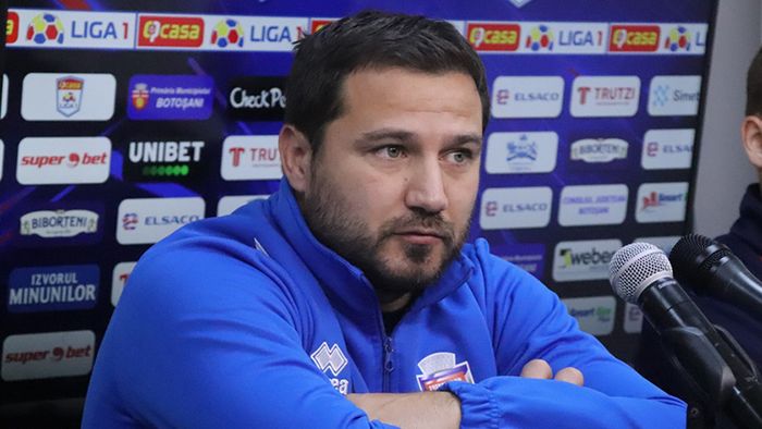 Marius Croitoru promite un meci spectaculos, cu multe goluri, între FC Botoșani și Viitorul. ”Prefer echipele care vin să joace fotbal”