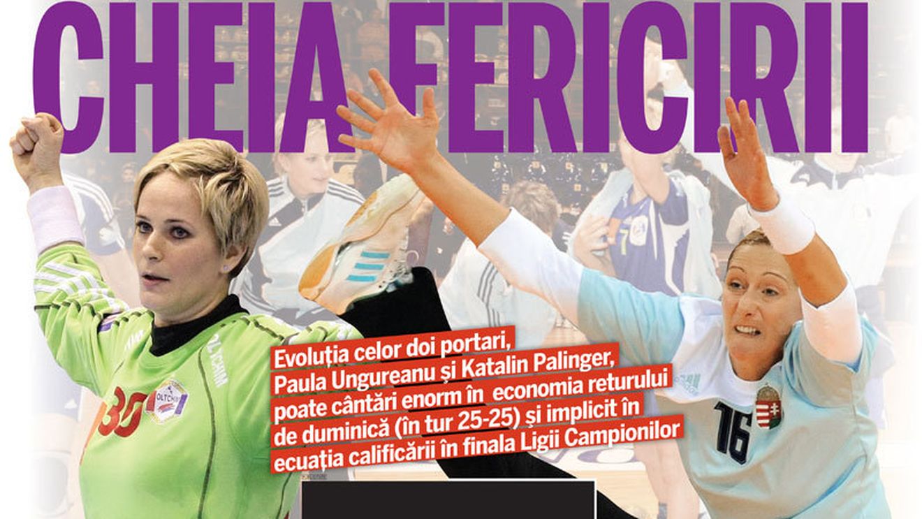 PROSPORT - EDIȚIE DE COLECȚIE! **8 pagini despre meciul Oltchim - Gyor!