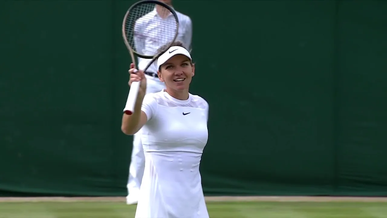 Simona Halep i-a cucerit definitiv pe spectatori după calificarea în optimi la Wimbledon: „Sunteți minunați!
