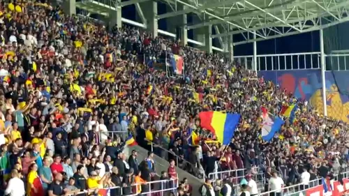 „Demisia!” „Demisia!” Momentul în care fanii României de pe Giulești au cerut plecarea lui Edi Iordănescu și a lui Răzvan Burleanu