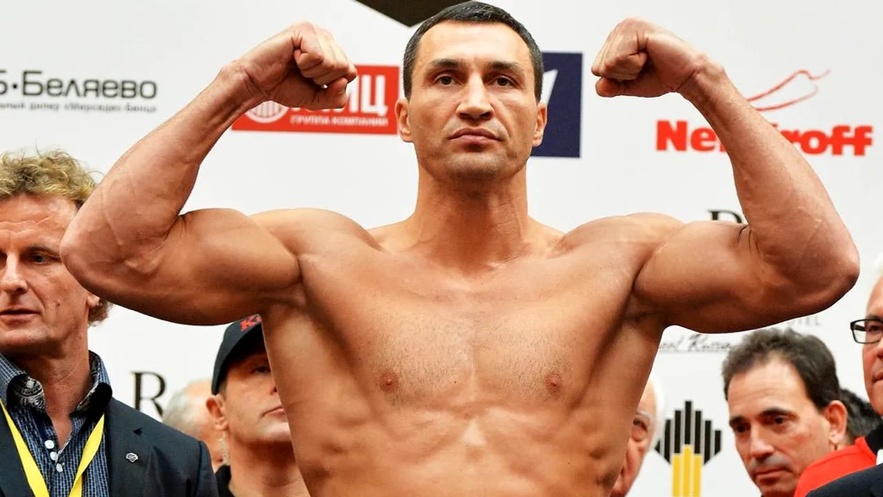 FOTO | Vladimir Klitschko, înapoi în ring. Cine îl cheamă la luptă pe marele pugilist: 