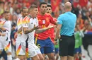 „Mulțumesc că nu ai fluierat henț!”. Reacție incendiară după cea mai controversată fază de la EURO 2024 din meciul Germania – Spania!