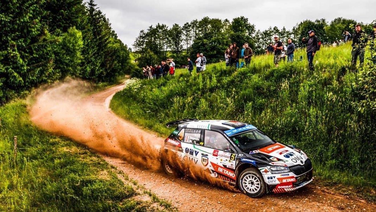 Simone Tempestini s-a apropiat de locul 2 în Campionatul European de Raliuri