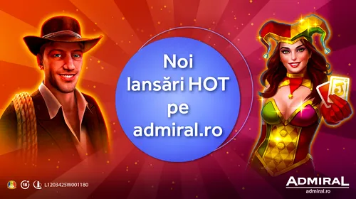 ADVERTORIAL | Noi lansări HOT pe admiral.ro