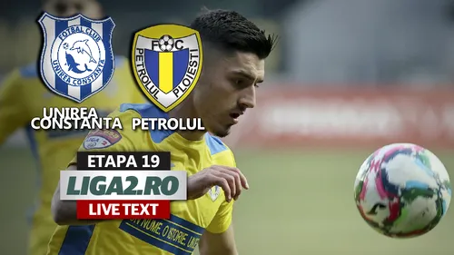 Petrolul a desconsiderat Unirea Constanța, a luat două goluri și a câștigat la limită, cu ceva emoții pe final. Nocturna putea avantaja echipa ploieșteană și la Buftea