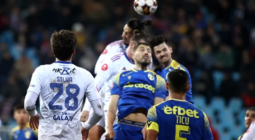 Oțelul Galați - Petrolul Ploiești 0-0, în etapa 23 din Superliga. Doar remiză albă între Dorinel Munteanu și Florin Pârvu