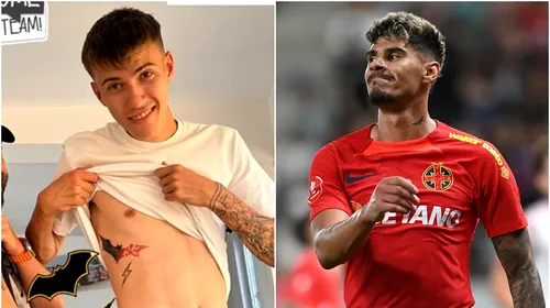 Gestul făcut de către Octavian Popescu în plin scandal cu selecționerul Daniel Pancu! Ce a putut să își tatueze jucătorul de la FCSB în dorința de a-i semăna colegului Florinel Coman | FOTO