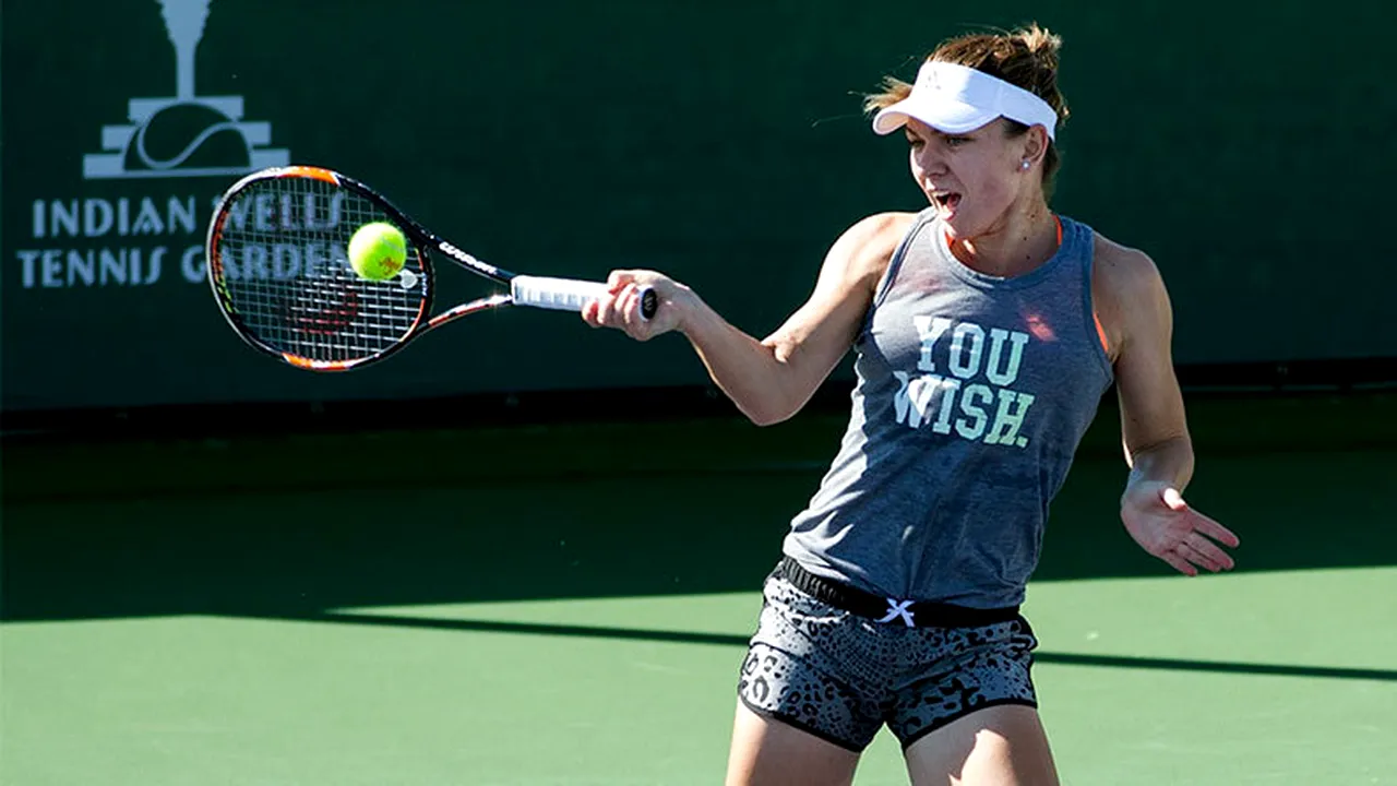 Simona și Nadia, două zeițe de 10. Cele două mari campioane s-au împrietenit la Indian Wells