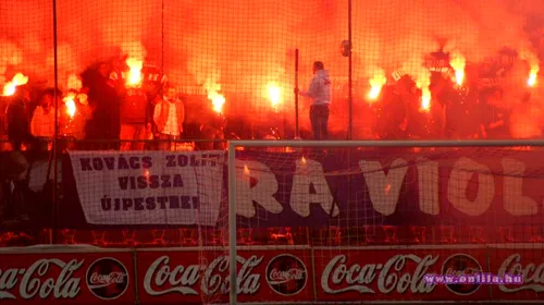 VIDEO/ Ultrașii lui Ujpest promit să invadeze Ghencea! **Vezi de ce sunt în stare fanii maghiari!