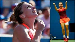 Simona Halep a tras lozul cel mare la US Open! Momentul care a schimbat soarta sfertului de finală contra Victoriei Azarenka: "Îi mulțumesc lui Dumnezeu pentru ploaia care a întrerupt meciul"