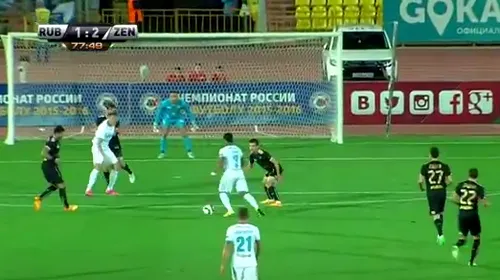 Atingere magică! VIDEO | Gol magnific înscris de Hulk luni seară, în campionatul Rusiei