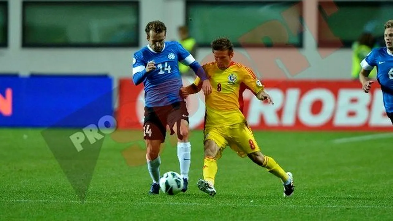 Estonii nu au fost impresionați de jocul României:** 