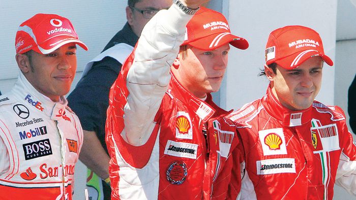 Ferrari a monopolizat prima grilă la Magny-Cours