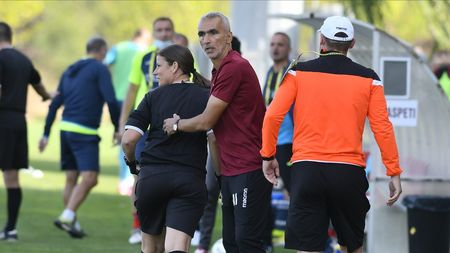 Adrian Iencsi, incident cu arbitrul de rezervă în timpul meciului Rapid - Turris! ProSport a surprins reacția antrenorului | VIDEO