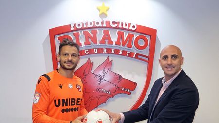 OFICIAL | Portarul Rene Romen Hinojo a semnat cu Dinamo! Pe ce perioadă se întinde contractul celui care l-a făcut pe Cătălin Straton să „plângă”