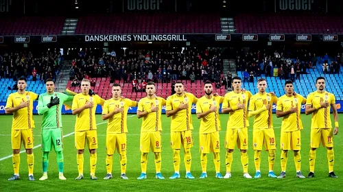 Prima reacție după eșecul dramatic al României U21 contra Danemarcei: „Evoluția a fost fluctuantă. Păcat pentru ratarea lui Coman”