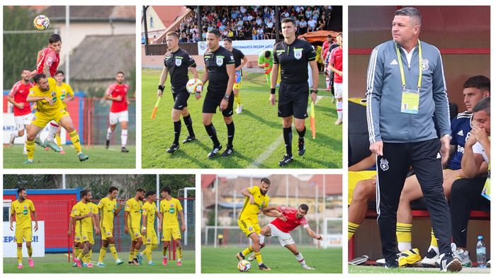 Daniel Oprița, supărat pe aproape toată lumea după ce Steaua a pierdut cu liderul Șelimbăr primul meci în acest sezon. Arbitrii n-au fost nici ei iertați: ”Să vedem cine le dă lor cartonașul galben sau roșu pentru greșeli”