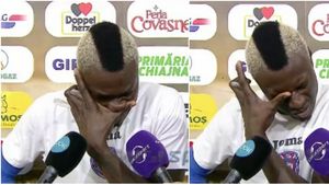 EMOȚIONANT | N'Doye a plâns în hohote când a vorbit despre victimele din club Colectiv: "Jur că nu am vrut să joc. Nu știu ce să mai zic". Mesajul superb de după golul decisiv marcat pentru ASA