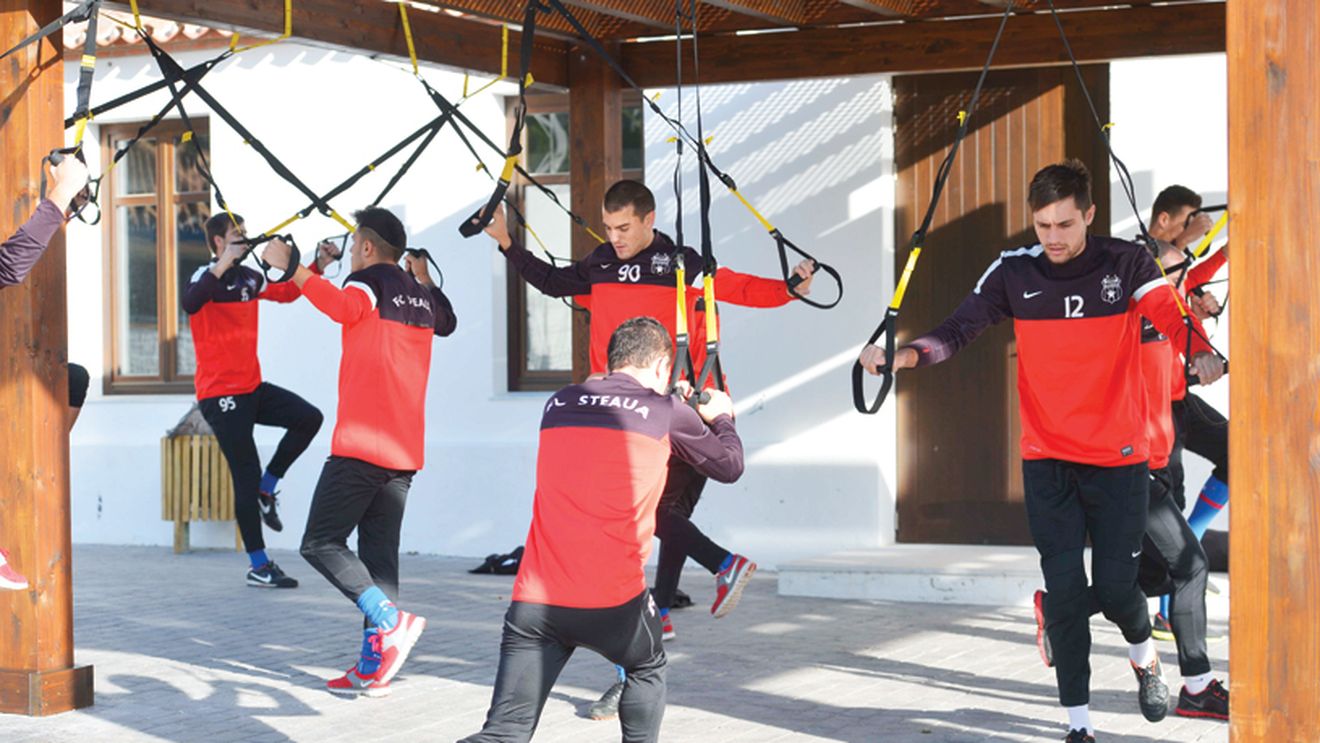 CFR copiază Steaua! Formația pregătită de Grigoraș va folosi în curând benzile TRX