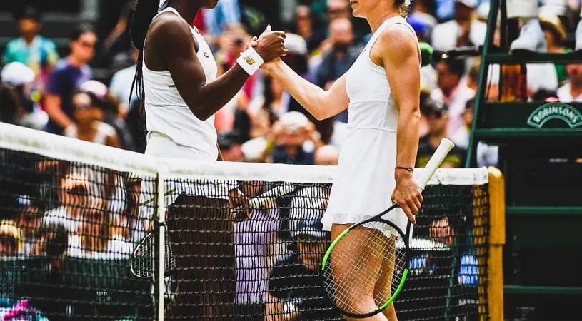 Wimbledon 2019 | Presa din străinătate reacționează după meciul istoric dintre Halep și Gauff: 