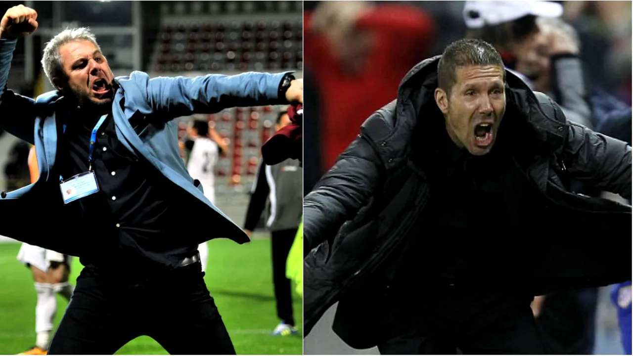 Șumudică l-a rugat pe Mircea Lucescu să-l ajute să ajungă la Diego Simeone! 