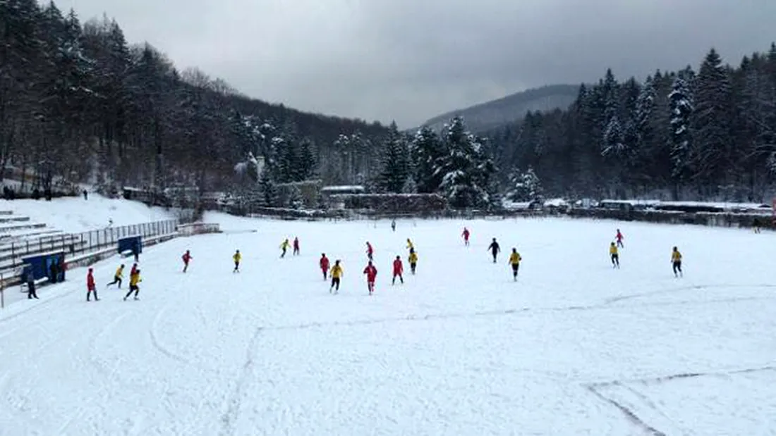 Ene a reușit un hattrick pentru FC Brașov în amicalul cu FC Râșnov.** Stere e nemulțumit: 