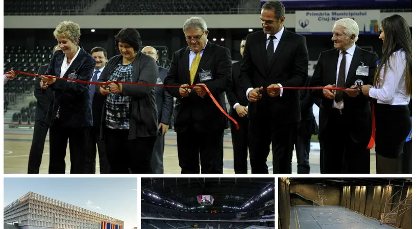 FOTO | Sala Polivalentă din Cluj a fost inaugurată oficial. 70 de milioane lei în 