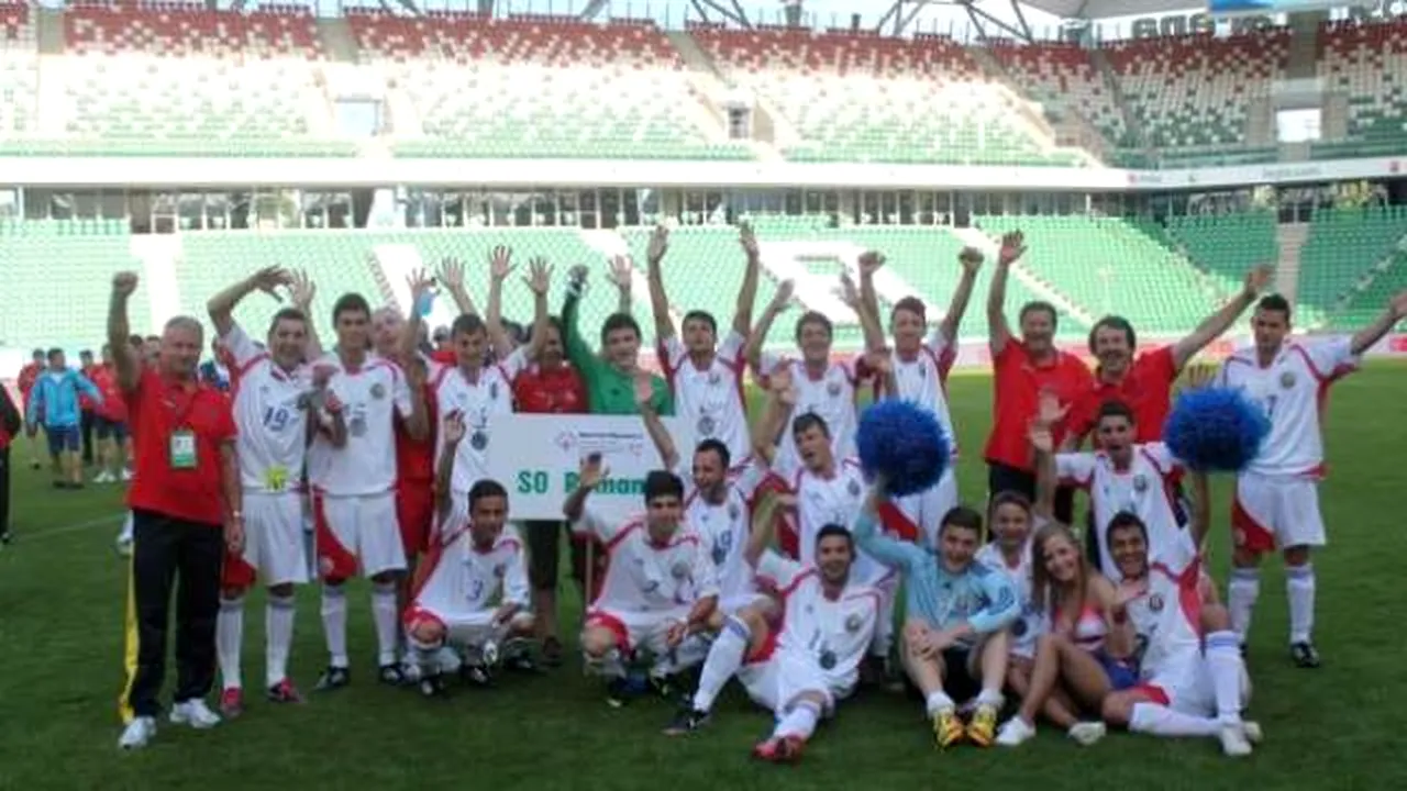 România, calificată la Campionatul Mondial de fotbal unificat Special Olympics