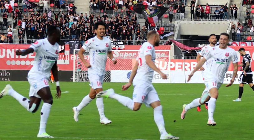 FC Hermannstadt - Dinamo 4-0, în runda a 13-a din Superliga. Umilință la Sibiu: gazdele s-au distrat cu trupa lui Ovidiu Burcă