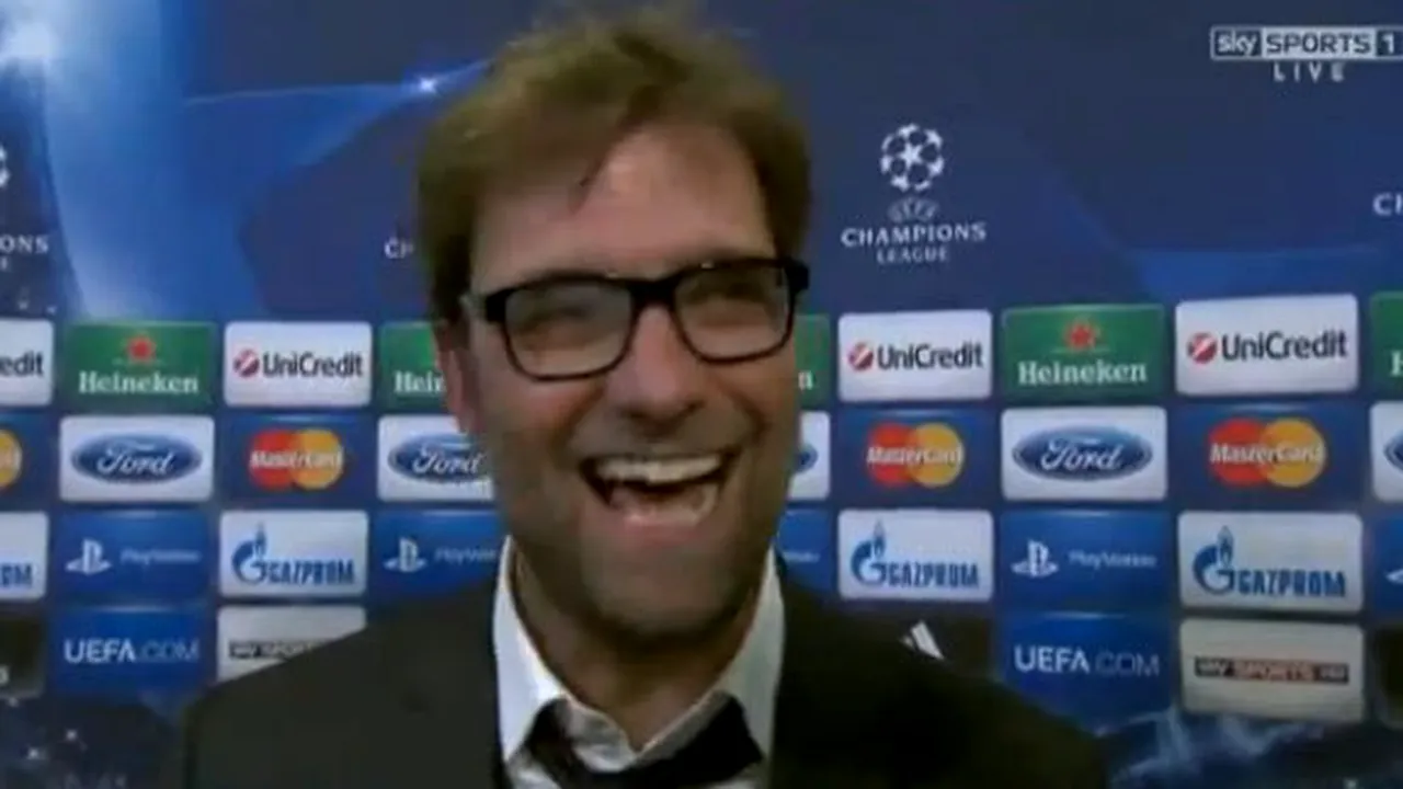 Imaginea bucuriei! VIDEO: Interviu GENIAL dat de Klopp după Dortmund - Malaga 3-2!** 