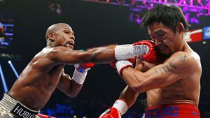 Mayweather, anunț despre zecile de milioane de dolari din lupta cu Pacquiao