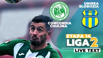 Remiză albă în ploaie, la Chiajna. Concordia termină etapa în afara locurilor calificabile în play-off, Unirea Slobozia se menține pe podium