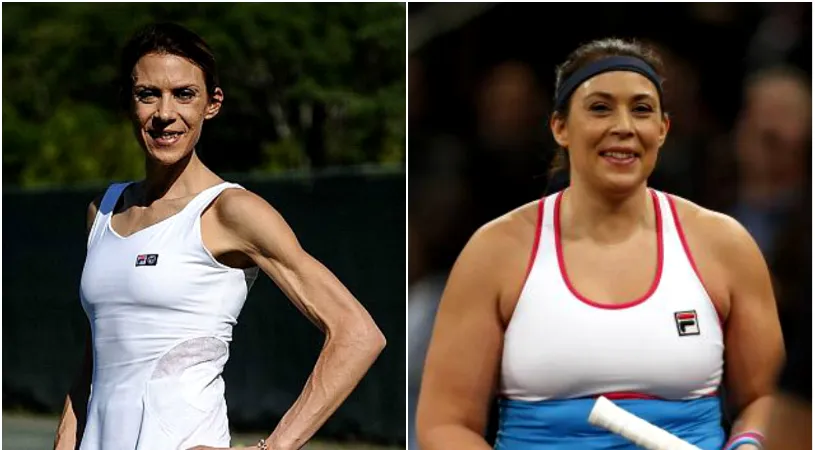 Transformare incredibilă a lui Marion Bartoli: de la anorexică la supraponderală. Imagini din primul meci jucat de campioana de la Wimbledon după revenirea în tenis