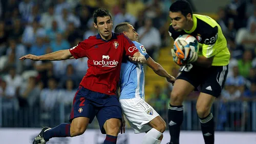 Meci de infarct între Malaga și Osasuna, în Cupa Spaniei! În minutul 47 era 3-0, dar finalul a fost absolut nebun