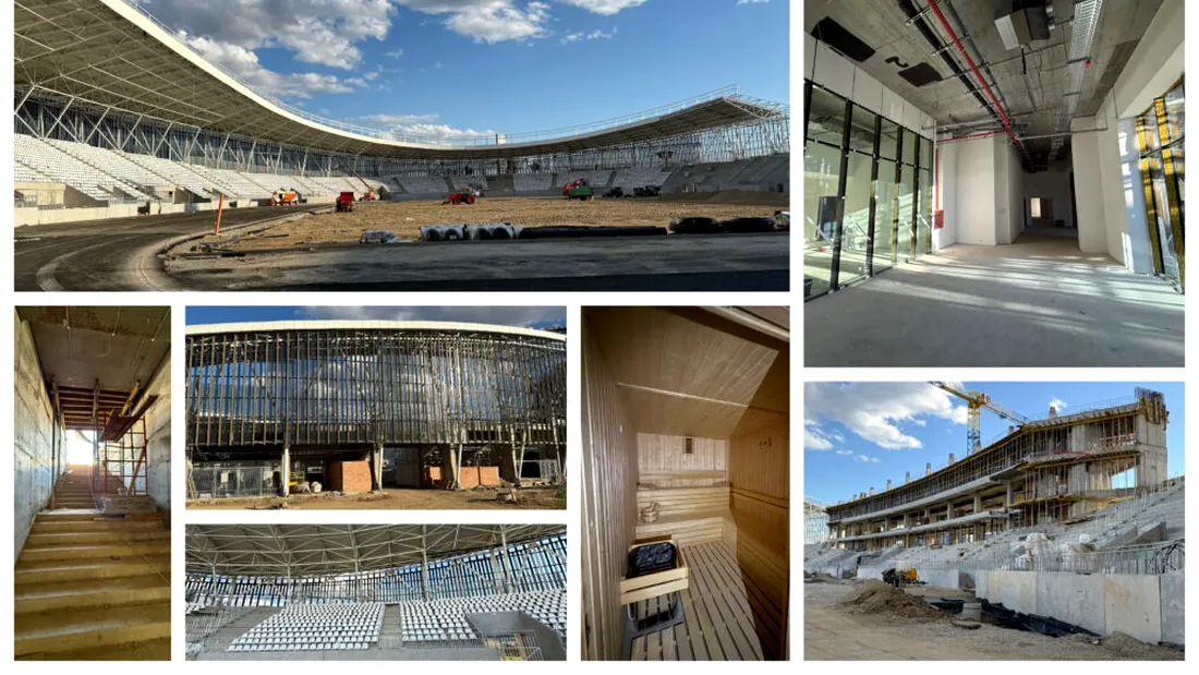 EXCLUSIV | Stadiul lucrărilor la Dâmbovița Arena, la doi ani de la debutul investiției de peste 50 de milioane de euro