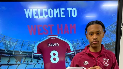 Povestea fotbalistului român de culoare, care la doar 15 ani a semnat cu West Ham United! Este eligibil pentru noi, Anglia dar și pentru Nigeria! „Ar vrea pentru tricolori! A mers la cimitir pentru a-i arăta tatălui său ce lucruri a mai învățat în ultima perioadă” | EXCLUSIV