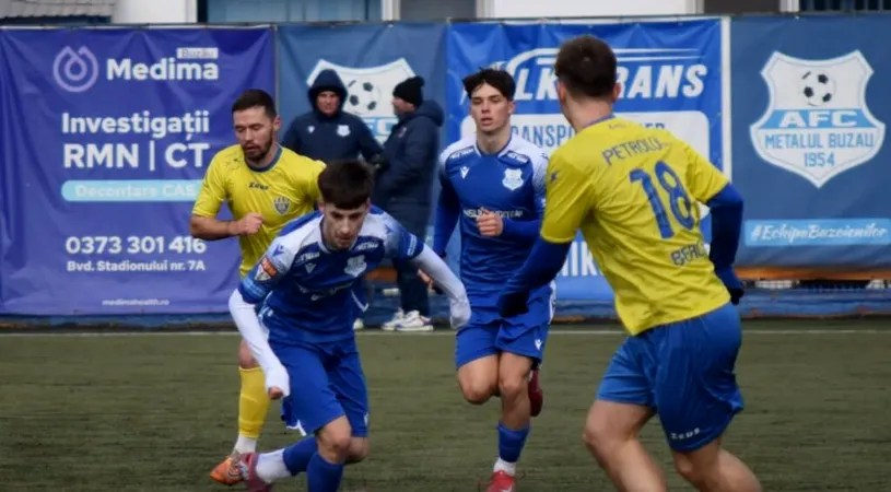 Metalul Buzău, o victorie și o înfrângere în cele două amicale disputate într-o zi