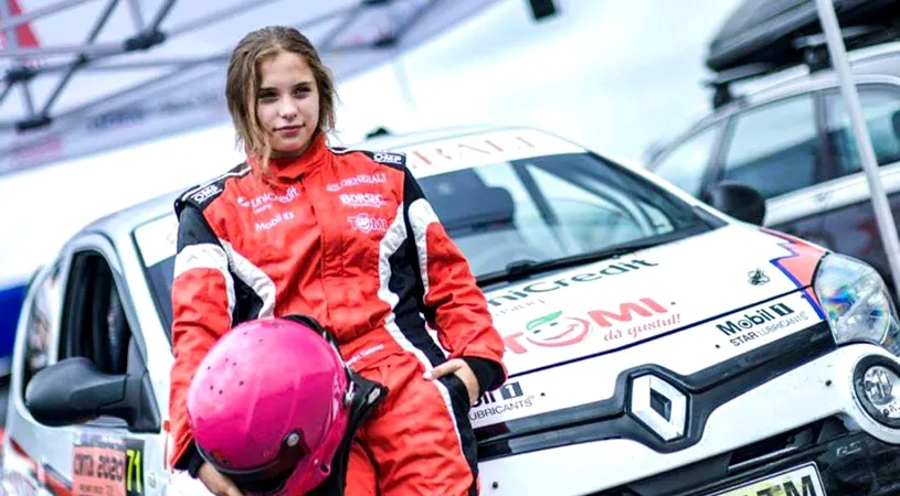Pe urmele tatălui! La 14 ani, Alexandra Teslovan este campioană la super slalom