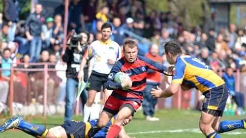 Steaua la putere!** Echipa antrenată de Marin Moț e noul lider în clasamentul superligii de rugby după victoria împotriva celor de la Timișoara, scor 30-18